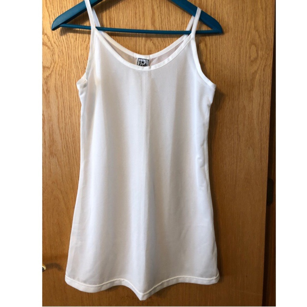 ‼️LAST CHANCE SALE‼️ In Gear White Sheer Cover up Dress